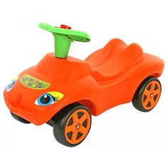 Каталка-толокар Wader Мой Любимый Автомобиль (44600 / 44617) со звуковыми эффектами оранжевый