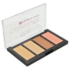 Alvin Dor Хайлайтер Celebrity Face 3D Highlighter Palette тон B Острова Европы