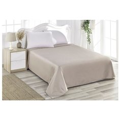 Простыня KARNA Servan сатин 260 x 280 см стоне