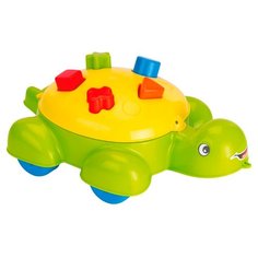 Каталка-игрушка Dolu Turtle Shape Sorter (6016) зеленый