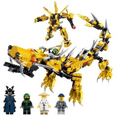 Конструктор Boninio Toys Ninja BT-LNJ-04 Золотой дракон