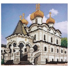 Созвездие Набор для вышивания бисером серия Золотое кольцо, Свято-Троицкий Ипатьевский мужской монастырь 20 х 19 см (З-106)