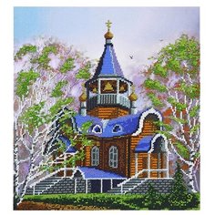 Hobby & Pro Набор для вышивания бисером Тихая обитель 31 х 33 см (БН-3404)