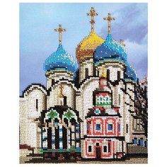 Созвездие Набор для вышивания бисером серия Золотое кольцо, Свято-Троицкая Сергиева Лавра 18 х 22 см (З-102)