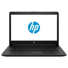 Ноутбук HP 14-cm0515ur (AMD A4 9125 2300 MHz/14"/1366x768/4GB/128GB SSD/DVD нет/AMD Radeon R3/Wi-Fi/Bluetooth/Windows 10 Home) 7GS85EA черный