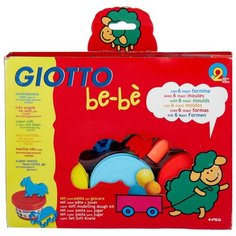 Масса для лепки GIOTTO be-be 3 цвета по 100г (462900)