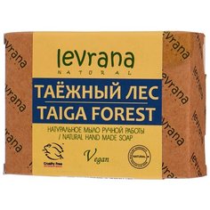Мыло кусковое Levrana Таежный лес натуральное ручной работы, 100 г