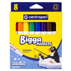 Centropen Набор фломастеров Bigga Markers (7650), 8 шт.