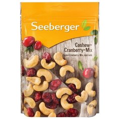Смесь орехов и сухофруктов Seeberger клюква с кешью 150 г