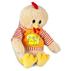 Мягкая игрушка Bebelot Бежевый Петушок в кофте 30 см