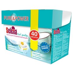 Selena Real quality таблетки для посудомоечной машины 40 шт.