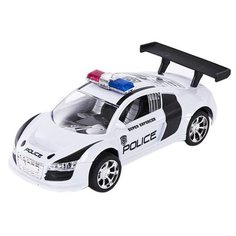 Легковой автомобиль Пламенный мотор Полиция (87643) 18 см белый