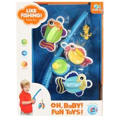 Рыбалка Shantou Gepai Любимая рыбалка 36-A голубой/желтый/зеленый/красный