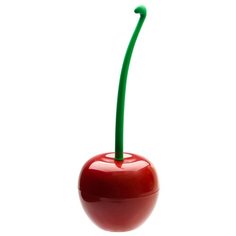 Ершик туалетный Qualy Cherry красный
