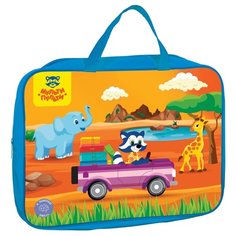 Мульти-Пульти Папка с ручками Для мальчиков А4, полиэстер, 80мм синий