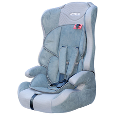 Автокресло группа 1/2/3 (9-36 кг) Actrum LB-513C, grey/grey velure