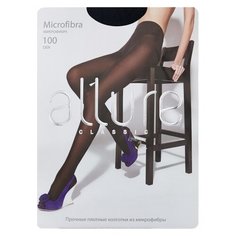 Колготки ALLURE Classic Microfibra 100 den, размер 2, nero (черный)