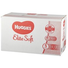 Huggies подгузники Elite Soft 5 (12-22 кг) 112 шт.