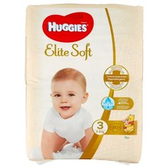 Huggies подгузники Elite Soft 3 (5-9 кг) 80 шт.