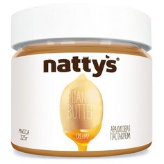 Nattys Паста-крем арахисовая Creamy с мёдом 325 г