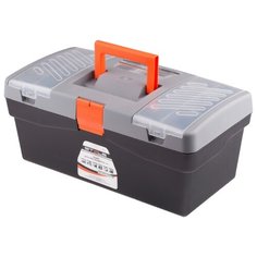 Ящик с органайзером Stels 90704 41x22x18 см 17 серый