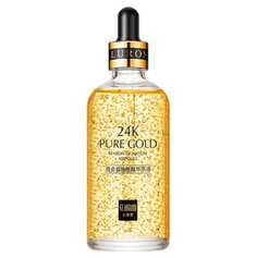 SENANA 24K Pure Gold Омолаживающая сыворотка для лица с ниацинамидом, гиалуроновой кислотой и золотом, глубокое питание, 50 мл