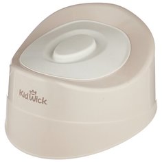 KidWick горшок Мини с крышкой серый/белый