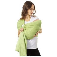 Слинг Mums Era с кольцами Диамант лайм