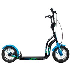 Внедорожный самокат STELS Trail-3 12 2016 черный/синий