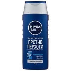 Nivea шампунь Men Против перхоти Укрепляющий с экстрактом бамбука 250 мл