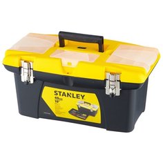 Ящик с органайзером STANLEY Jumbo 1-92-906 27.6x48.6x23.2 см черный/желтый