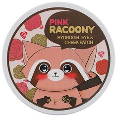 Secret Key Патчи для глаз гидрогелевые Pink Racoony Hydro-Gel Eye & Cheek Patch (60 шт.)