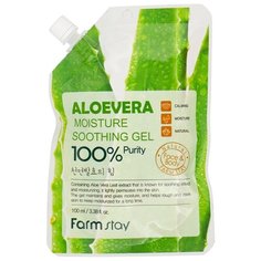 Гель для тела Farmstay универсальный смягчающий с экстрактом алоэ Aloe Vera Moisture Soothing Gel, 100 мл