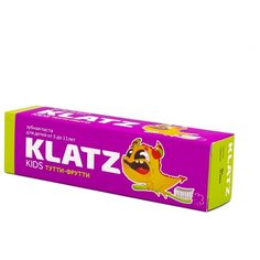 Зубная паста Klatz Kids Тутти-фрутти 5-11 лет, 48 мл