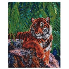 Hobby & Pro Набор для вышивания бисером Тигр 31 х 40 см (БН-3052)