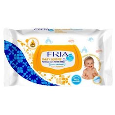 Влажные салфетки Baby igiene с рисовым молочком 72 шт. Fria