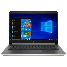 Ноутбук HP 14-dk0007ur (AMD Athlon 300U 2400 MHz/14"/1920x1080/4GB/128GB SSD/DVD нет/AMD Radeon Vega 3/Wi-Fi/Bluetooth/Windows 10 Home) 6RJ05EA серебристый/пепельно-серебристый