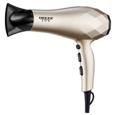 Фен DELTA LUX DL-0941 золотой/черный