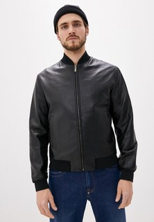 Куртка кожаная Bikkembergs