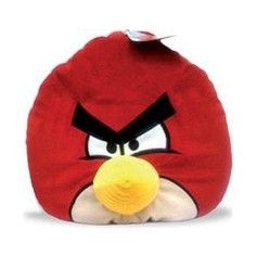 Мягкая игрушка Angry Birds Декоративная подушка красная птица Red Bird 30см (АВР12)