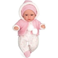 Кукла Arias Elegance Кукла 33 см в одежде соска звук плач если нажать на животик Т16344