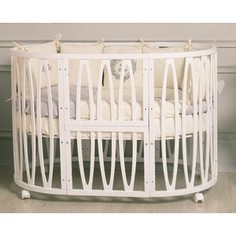 Кроватка Incanto Estel ACQUA 10 в 1 цвет Белый KR-0076/0