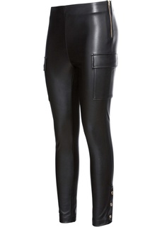 Брюки из искусственной кожи Bonprix