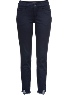 Брюки с кружевными вставками Bonprix