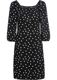 Платье с вырезом каре Bonprix