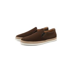 Замшевые слипоны Tod’s Tods
