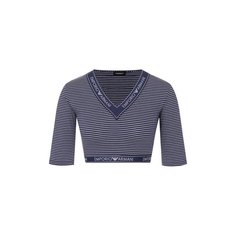 Хлопковый топ Emporio Armani
