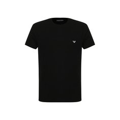 Хлопковая футболка Emporio Armani