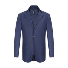 Пиджак из смеси льна и хлопка Corneliani