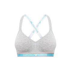 Хлопковый бюстгальтер Emporio Armani